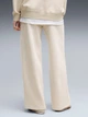 Спортивные штаны на флисе женские Puma ESS Wide Leg Pants 69291982 XS Бежевые (4070033450574) - изображение 2
