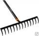 Граблі садові Fiskars Solid 1016036 36 см для листя та ґрунту - зображення 1