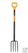 Вилы садовые Fiskars Solid 1070673 для аэрации почвы и компоста - изображение 2