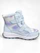 Подростковые ботинки для девочки Skechers S-Lights Storm Blazer Waterproof голубые 36 (6929953783029) (23 см) - изображение 3