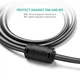 Кабель Ugreen VG101 VGA – VGA 1 м чорний - изображение 4