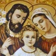 Ікона з бурштину Святе Сімейство Гранд Презент 20*30 і-109 - зображення 7