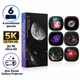 Набір проекційних дисків Ainael Nebula 2 для Ainael Galaxy Projector космічні проєкції 5K Ultra HD 6 шт без проектора (SKU-502) - зображення 2