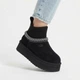Женские угги UGG Tazz Platform Knit Black 38 (24cм) - изображение 4