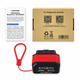 Автосканер для диагностики автомобиля KONNWEI KW906 - OBD2-адаптер Bluetooth 5.0 v1.5 для Android и iOS, черно-красный - изображение 3