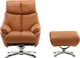 Крісло-реклайнер софа Qlab RC280BR Leather Brown - зображення 2