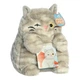 Мягкая игрушка Aurora Кот Капитан серый табби 20 см (250137C) - изображение 3