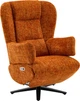 Крісло-реклайнер софа Qlab RCT240OR Fabric Orange - зображення 1