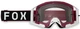 Маска мотокроссовая Fox Airspace Tine Cranberry Grey Lens бордовая широкий обзор - изображение 1