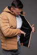 Мужская бежевая куртка R.A. "SW" утеплённая 2XL - изображение 9
