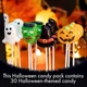 Льодяник на паличці Хеллоуїн Fusion Select Halloween Candy Lollipops 30шт - зображення 4