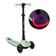 Самокат трёхколёсный Kick'n'roll X2-77104 колёса PU 125×35мм со светом, подсветка платформы, складной руль, от 3 лет - изображение 2