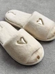 Женские домашние тапочки утепленные с мехом с открытым носком Twins HS-LUX сердце mini 36-37 24 см Молочные (4820182136641) - изображение 8