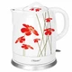 Електрочайник керамічний Maestro 1.5 л (MR-066-RED FLOWERS) - зображення 2