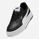 Подростковые кеды Puma Carina Mia 40374601 38.5 (5.5UK) Черные с белым (4069156917736) - изображение 5
