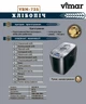 Хлібопічка для дому Vimar VBM-725 - зображення 8