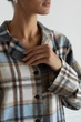 Forli Пижамный костюм из фланели с брюками Elizabeth XL/XXL Голубой FL0073-54-69_XL/XXL - изображение 5