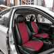 Авточехлы Alux Kia Optima 3 (TF) Красные экокожа + алькантара (AL-1696) - изображение 1