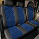 Авточехлы Alux Volkswagen LT35 (LT II) Синие экокожа + алькантара 1+2 (AL12-0518) - изображение 3