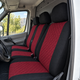 Авточехлы Antar Volkswagen LT35 (LT II) Красные антара + жаккард 1+2 (ANP12-0519) - изображение 1