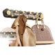 Дверний гачок FAJIENUO на присосці, не потребує свердління, 9 гачків, вішалка для одягу з білого ABS-матеріалу - изображение 1