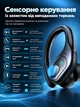 Беспроводные спортивные наушники TWS Bluetooth V 5.4 с ENC шумоподавлением водонепроницаемые IPX5 креплением на ухо LED дисплеем вакуумные стерео блютуз для тренировки фитнеса зала прогулок и повседневного использования Черный - изображение 8