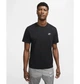 Футболка чоловіча Nike Sportswear Club 2XL Чорний AR4997-014 - зображення 2