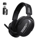 Игровые беспроводные наушники Onikuma GT887 с 2.4G + Bluetooth, выдвижным микрофоном, для ПК, PS4, PS5, телефона Black - изображение 1