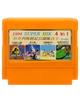 Збірник Ігор RMC Famicom Dendy 4 in 1 JY-003 TMNT 4, Jurassic Park, Tiny Toon 4, Felix the Cat 90х TV Game Англійська Версія Тільки Картридж Б/У - зображення 1
