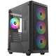 Корпус для ПК ID-Cooling Ware 300 ARGB Midi-Tower без БЖ MicroATX/Mini-ITX Mesh Black - зображення 2