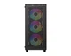 Корпус для ПК ID-Cooling Ware 300 ARGB Midi-Tower без БЖ MicroATX/Mini-ITX Mesh Black - зображення 4