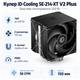 Кулер процесорний ID-Cooling SE-214-XT V2 Plus 220 Вт 2x120 мм 2000 об/хв Black - зображення 1