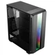 Корпус для ПК Golden Field GL704 Mini-Tower без БЖ ATX/MicroATX RGB Black - зображення 2