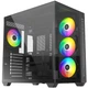 Корпус для ПК ID-Cooling View 510 ARGB Midi-Tower без БЖ ATX/MicroATX/Mini-ITX BTF Black - зображення 2
