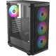 Корпус для ПК ID-Cooling Ware 310 ARGB Midi-Tower без БП ATX/MicroATX/Mini-ITX Mesh Black - изображение 3