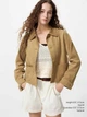 Куртка демисезонная короткая женская Uniqlo 983885003 XL Бежевая (1160605143) - изображение 1