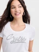 Футболка хлопковая женская Guess 481598255 L Белая (1162708312) - изображение 4