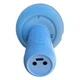 Караоке-микрофон беспроводной со звуковыми эффектами, Bluetooth, динамик 5Вт, 1200 mAh Li-Ion Lidl Голубой - изображение 2
