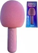Караоке-микрофон беспроводной со звуковыми эффектами, Bluetooth, динамик 5Вт, 1200 mAh Li-Ion Lidl Розовый - изображение 1
