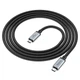 Кабель HOCO US05 USB4 HD high speed data cable Type-C to Type-C 100W 5A 2m Black - изображение 4