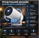 Проектор для фільмів з 2 джойстиками і пультом M300 MАХ Білий Проектор домашний кинотеатр - зображення 3