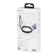Кабель Baseus Tungsten Gold Fast Charging Data Cable Type-C to Type-C 100W 1m Black CATWJ-01 - зображення 13