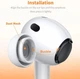 Амбушюры для AirPods Pro 3 комплект 4 пары 4 размера L/M/S/XS (Тип2), White - изображение 5