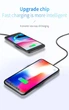 Беспроводное зарядное устройство Fast Charger 15W GaN, RGB подсветка, совместимость с iPhone/Android, 75mm, BLACK + Кабель USB-A/Type-C (6A) - изображение 10