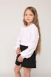 Блуза з довгим рукавом для дівчинки YUKI білий 128 ЦБ-00276954 - зображення 3