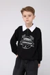 Обманка для хлопчика YUKI чорний 152 ЦБ-00279476 - изображение 1