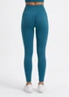 Жіночі безшовні легінси в рубчик з моделюючим швом Giulia FLEXING LEGGINGS POWER XXS/XS Blue-lyons, легінси з мікрофібри, для спорту, для тренувань - зображення 8