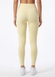 Женские классические бесшовные леггинсы Giulia FLEXING LEGGINGS XXS/XS Yellow-lemon grass, лосины из микрофибры, эластичные для спорта - изображение 6