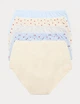 Набор трусиков Marks&Spencer модель Full briefs высокая посадка 5 шт 16(44) soft blue 0274 - изображение 1