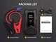 Автомобильное пускозарядное устройство Jump Starter DY02 (Черно-красный) - изображение 5